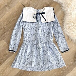 LA COQUETA Laura Girls Drop Waist Floral Dress